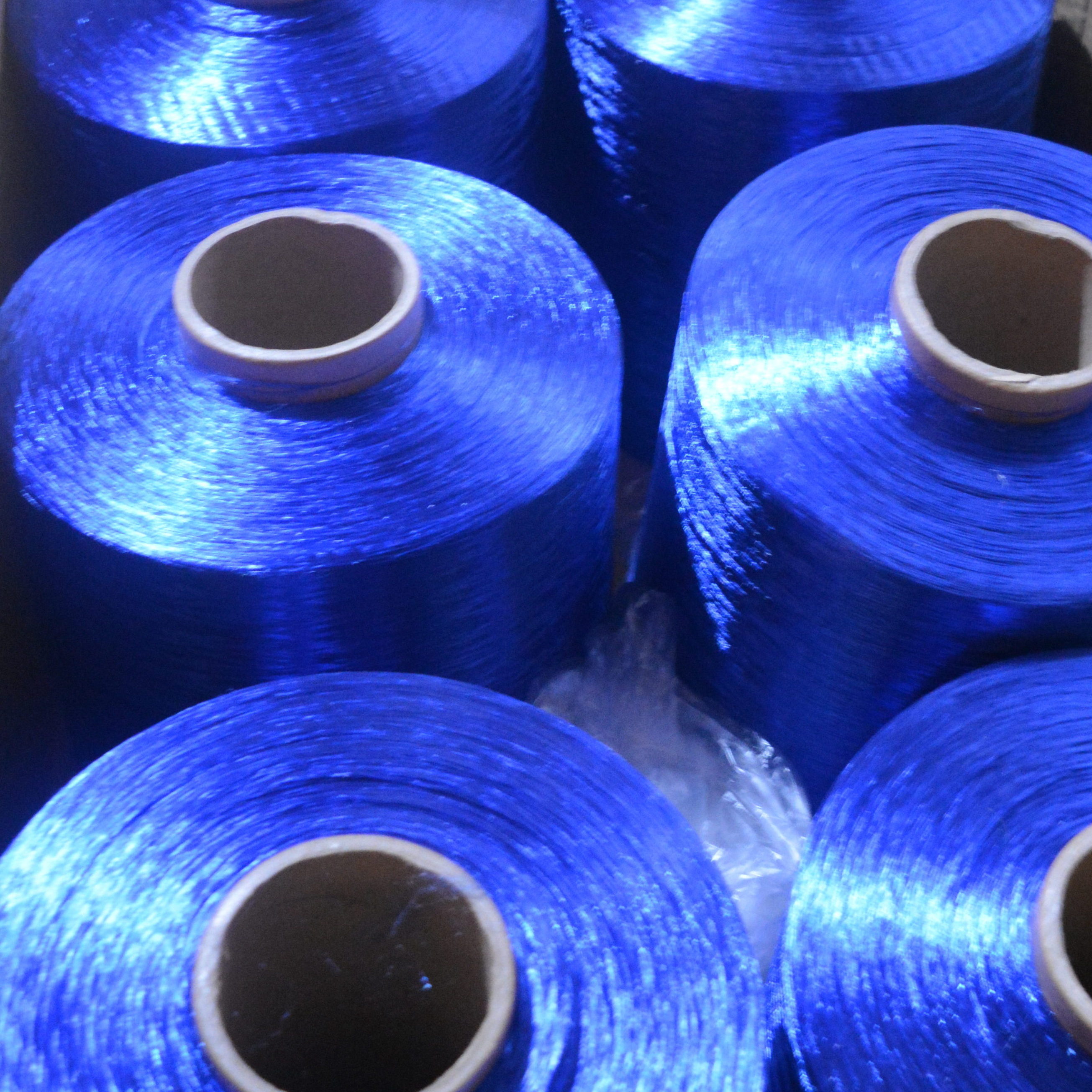 Polyester HT Blue Yarn